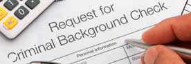 request for criminal background check